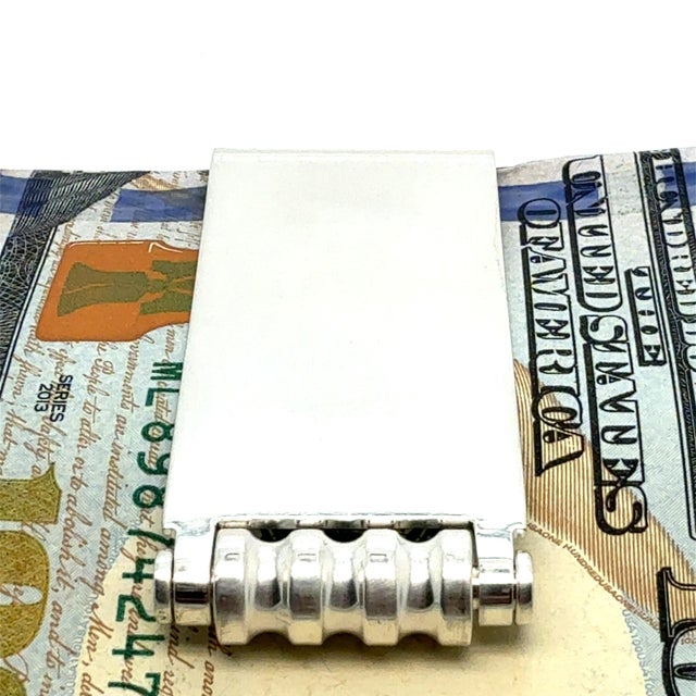 Tiffany & Co Estate Money Clip Sterling Silver By Paloma Picasso TIF967 TRUSTED SELLER SINCE 2002 PLEASE SEE OUR HUNDREDS...