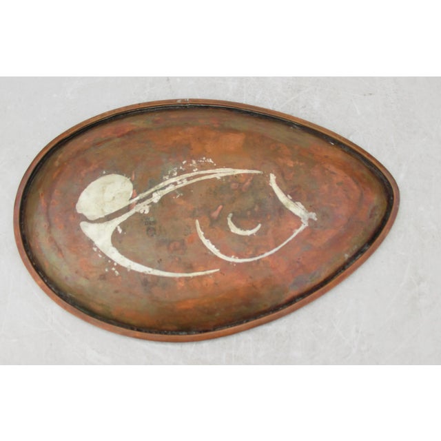 Los Castillo MCM Mexican Los Castillos Fish Tray For Sale - Image 4 of 11