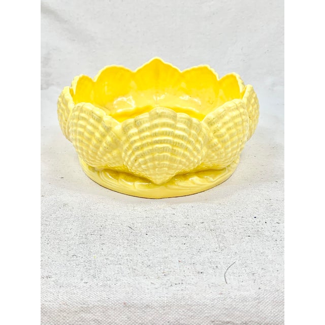 Vintage Handmade Shell Bowl For Sale In New Orleans - Image 6 of 13