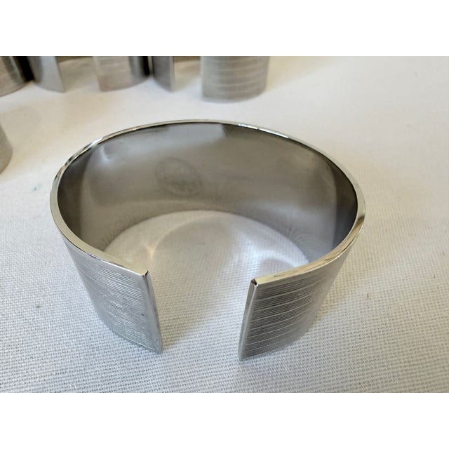 Vintage Polo Ralph Lauren Silverplated Napkin Rings, Set of 12 For Sale - Image 10 of 13