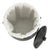 Boho Chic Artifacts Saboga Home Rattan Beehive Laundry Hamper with Liner For Sale - Image 3 of 3