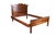 Victorian Antique 19th Century Victorian Eastlake Carved Oak Queen Size Bed Frame For Sale - Image 3 of 18