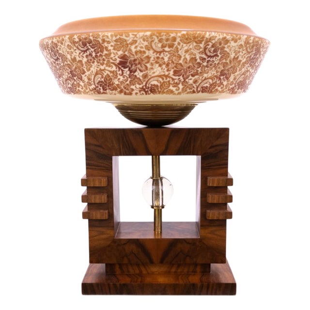 Art Deco Table Lamp, Western Europe, 1940s For Sale