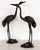 Large Burnished Brass Heron Sculptures, Italy, 1970, Set of 2 For Sale - Image 6 of 18