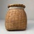 1960s Japanese Handwoven Bamboo Basket, 1960s For Sale - Image 5 of 9