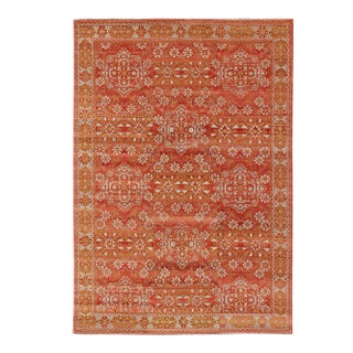 Large Transitional Rug in Red by Keivan Woven Arts 11' X 15' For Sale