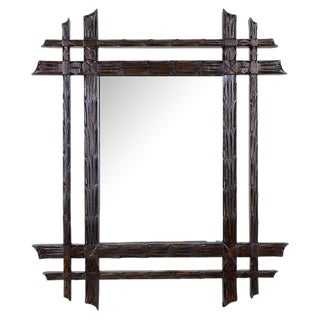Black Forest Wall Mirror, Austria, 1870s For Sale