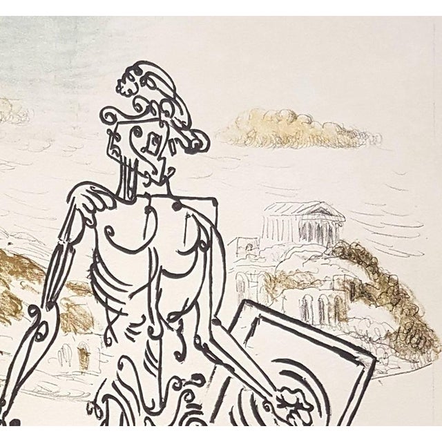 Coloured Lithograph, 1929. Dimensions: 41,2 x 31 cm. Hand signed and numbered. This lithograph is from the portfolio...