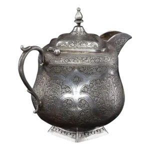 1950s Small Sterling Silver Traditional Teapot