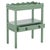 Darlyn Scalloped Rectangle Accent Table in Sage For Sale In Philadelphia - Image 6 of 8