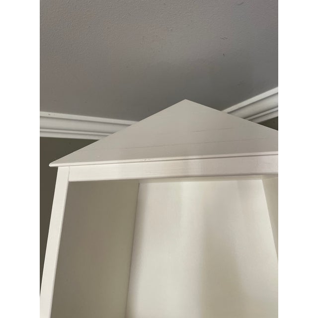 2020s Irwin and Lane Obelisk Bookcase Etagere With Pyramid Top For Sale - Image 5 of 9