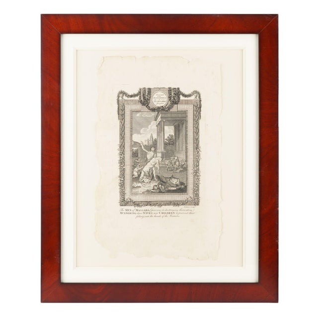 Pair of engraved illustrations from the American edition of “The whole genuine and complete works of Flavius Josephus”, by...