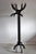Black Italian Modernist Black Metal Coat Stand For Sale - Image 8 of 12