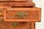 18th Century Antique English William & Mary Banded Walnut Mirror Front Secretary Desk With Bookcase Hutch For Sale - Image 11 of 17