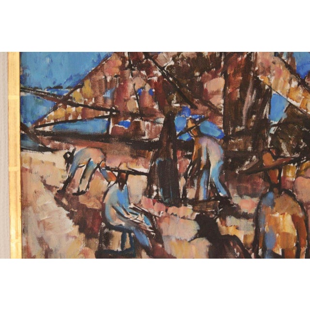 Lennart Andersson, Boats, 1959, Oil on Canvas, Framed For Sale - Image 11 of 18