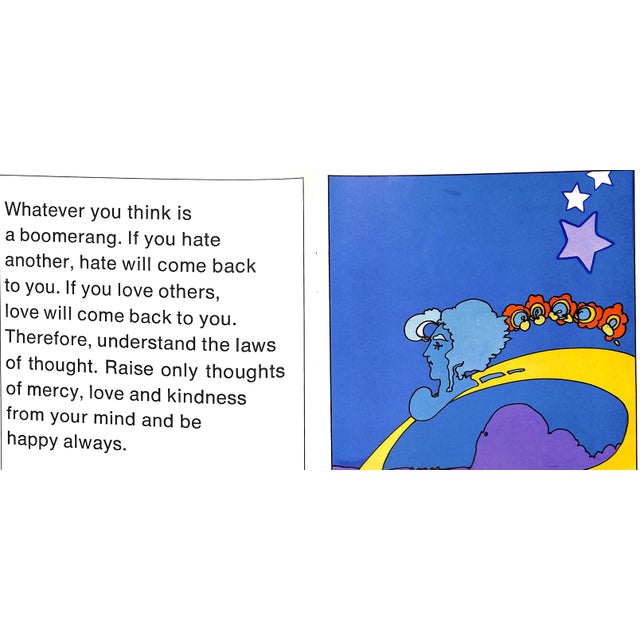 1970s "Thought, With the Words of Swami Sivananda, Himalayas" 1970 Max, Peter For Sale - Image 5 of 8