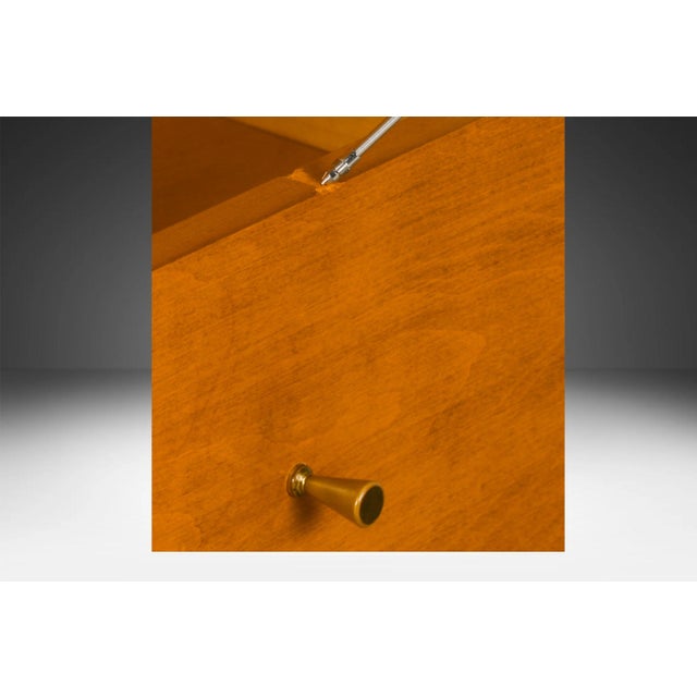 Brown Paul McCobb for Planner Group Mid Century 6 Drawer Lowboy Dresser For Sale - Image 8 of 12