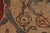 Beige Antique Tabriz Beige Red and Blue Wool Persian Floral Rug – Medallion Style For Sale - Image 8 of 10