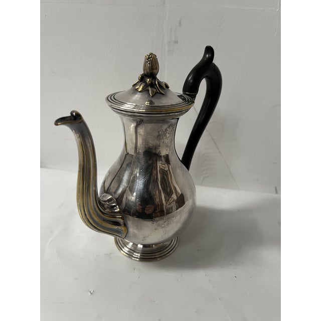 Metal Silver-Plated Metal Teapot from Christofle, 1900s For Sale - Image 7 of 11