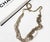Chanel Light Gold CC Braid Multi Chain CC Dangle Long Necklace *Marked 10 *Made in France *Comes with the original box -It...