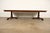 English Baker Furniture Regency Banded Mahogany Double Pedestal Extension Dining Table, Newly Refinished For Sale - Image 3 of 15