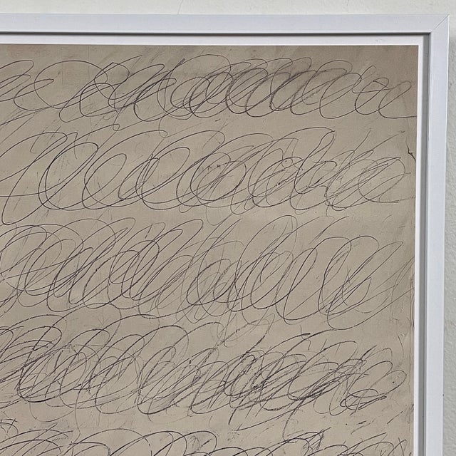 Cy Twombly “Untitled” Archival Pigment Print on Heavy Art Paper