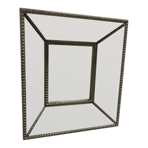 John Richard Venetian Window Box Hanging Wall Mirror
