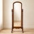 Vintage Cheval Floor Mirror With Adjustable Wood Frame For Sale - Image 14 of 14