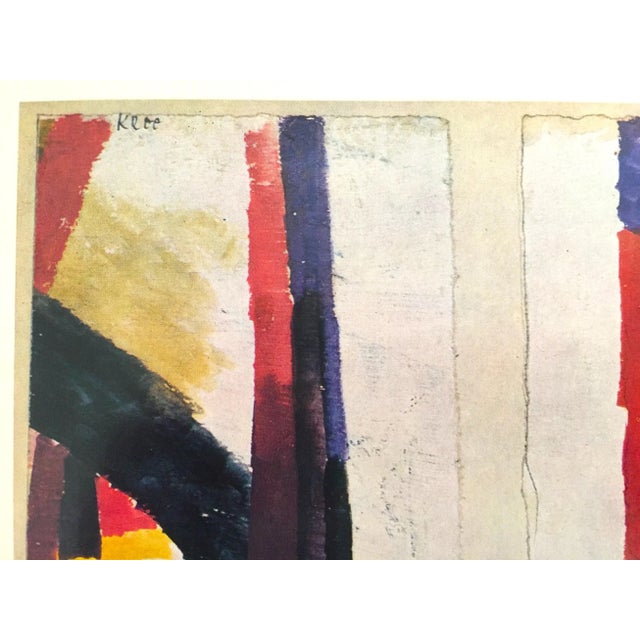 Paul Klee Vintage 1967 Modernist Lithograph Print " Anatomy of Aphrodite " 1915 For Sale - Image 9 of 13