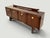 Paolo Buffa Mid-Century Modern Italian Walnut Sideboard with Brass Medallions by Paolo Buffa, 1950s For Sale - Image 4 of 18