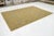 Handmade Needlepoint Wool & Silk Rug in Green and Gold Color With Allover Design For Sale - Image 4 of 9