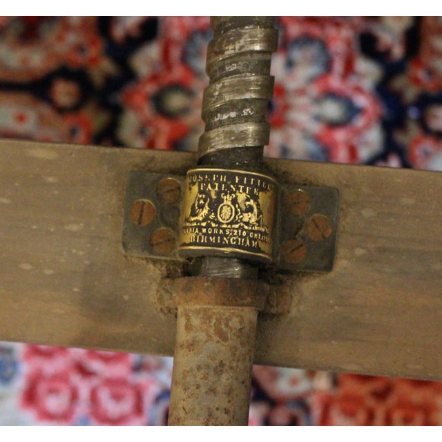 Wood C. 1880 English Round Extending Regency Revival Dining Table For Sale - Image 7 of 11