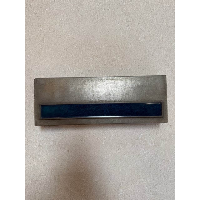 Wood Vintage Italian Modernist Wood Box For Sale - Image 7 of 7