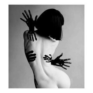 "Embrase" (Framed) Photography 24" X 24" in Edition 1/15 by Olha Stepanian