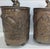 Metal 1990s Castilian Imports Brass Embossed Monkey Canisters- Set of 2 For Sale - Image 7 of 9
