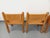 Vintage Brutalist Chairs in Oak, 1960s, Set of 4 For Sale - Image 12 of 18