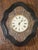 19th Century French Cartel Wall Clock, Mother-of-Pearl Inlay, Raison & Thomas Movement For Sale In Dallas - Image 6 of 16