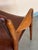Modern Teak and Brown Leather Armchairs in Erik Buch Style For Sale - Image 11 of 11
