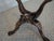 Exceptional 1930s Hand‑Carved Rosewood Snake Tripod Stand with Bone Inlay and Detailed Serpent Heads A rare and...