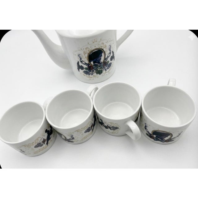 2020s The Hendrick's Gin Limited Edition Porcelain Teapot & Cup Set For Sale - Image 5 of 6
