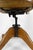 American Swivel Office Armchair in Oak with Leather Seat, 1900s For Sale - Image 12 of 18