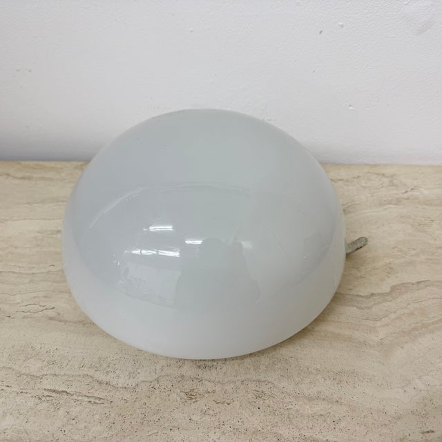 Dutch Gispen Ceiling Lamp in Glass, 1930s For Sale - Image 11 of 18