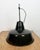 Industrial Black Enamel Factory Lamp with Iron Top, 1950s For Sale - Image 14 of 18
