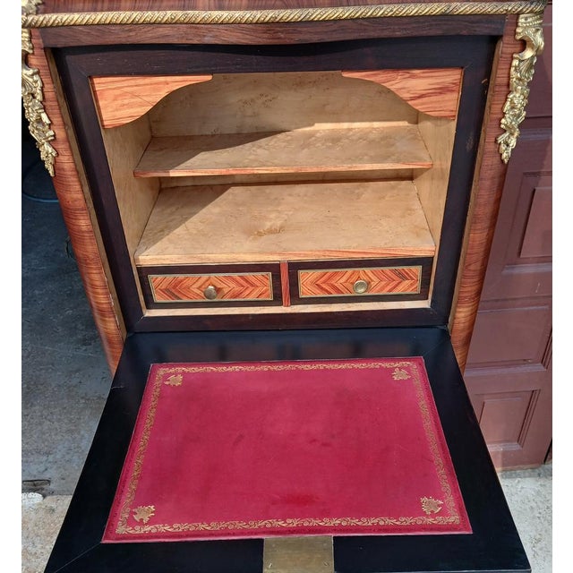 Antique Napoleon III Secretaire, 1870 For Sale - Image 6 of 8