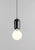 Black Aballs T Me Black Suspension Lamp by Jaime Hayon for Parachilna For Sale - Image 8 of 12