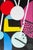 A 2014 serigraph print by the contemporary American artist Alex Brewer, who goes by the artist name Hense. This vibrant...