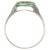 10kw Art Deco Ostby & Barton Turquoise Matrix (5.0) Ring For Sale - Image 4 of 5