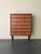 1960s Danish Mid Century Modern Teak Tallboy Dresser Chest of Drawers Scandinavian Vintage For Sale In Los Angeles - Image 6 of 10