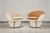 Mid-Century Modern Hungarian Mushroom Lounge Chairs with Bouclé Upholstery, 1960s, Set of 2 For Sale - Image 6 of 7