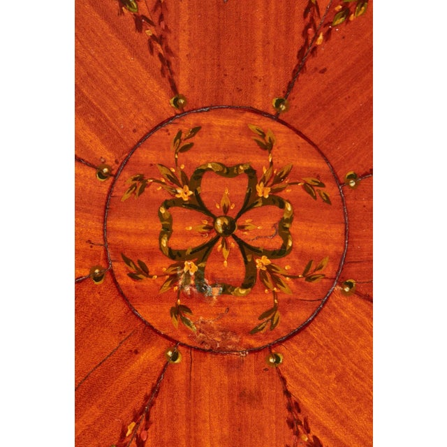 Antique Satinwood Side Table For Sale - Image 6 of 8